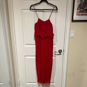 Zara pleated jumpsuit